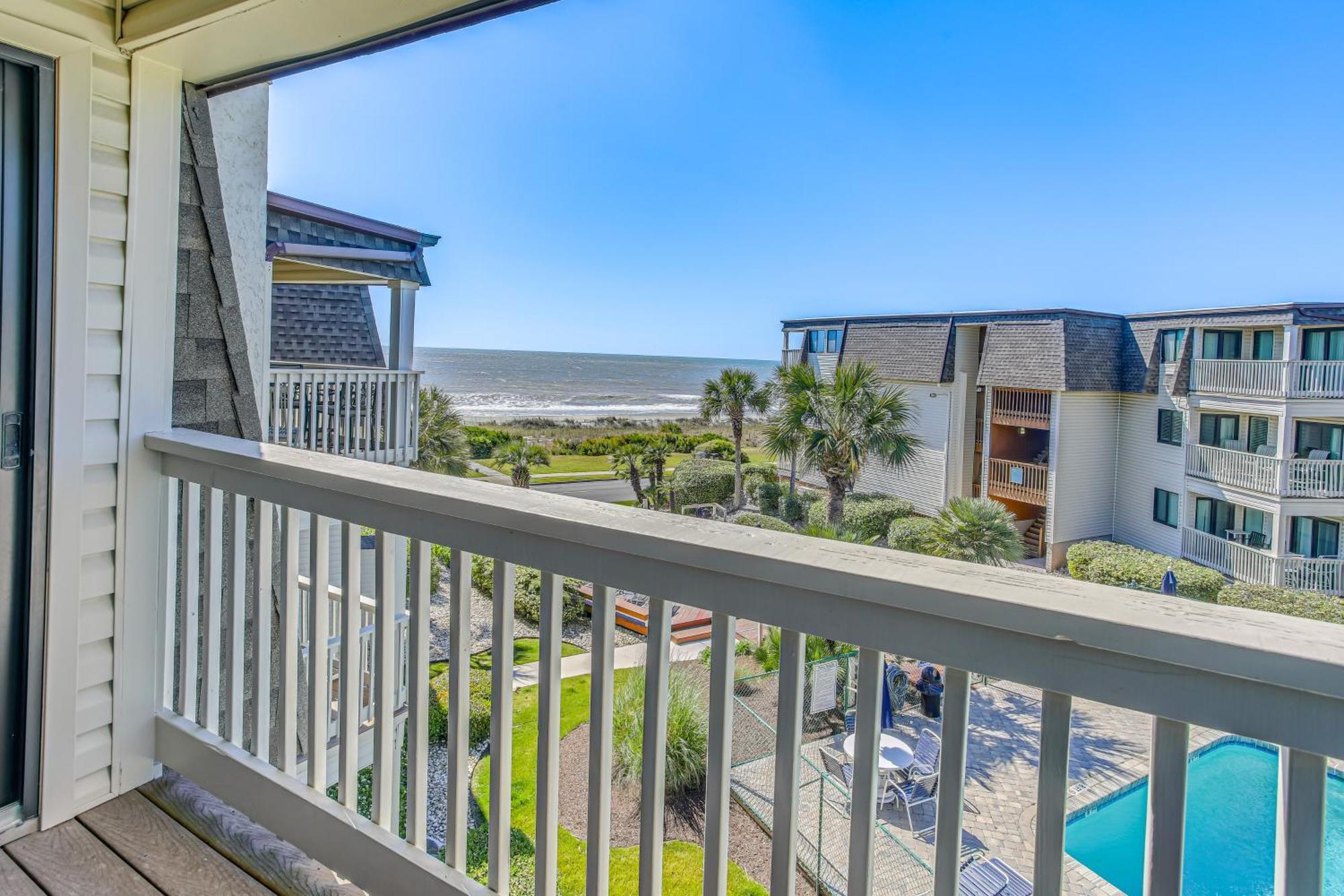 Beachfront Resort Condo With Pool View And Balcony! Myrtle Beach Exterior foto