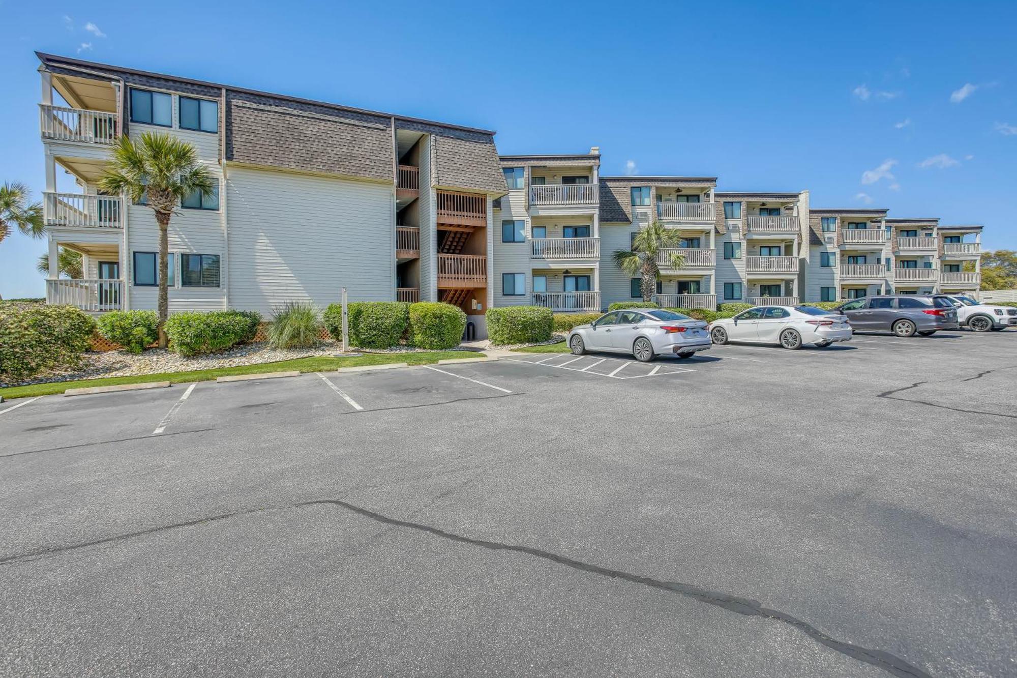 Beachfront Resort Condo With Pool View And Balcony! Myrtle Beach Exterior foto